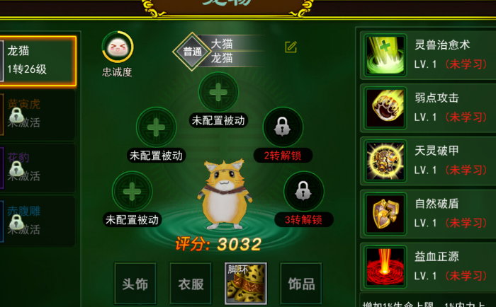 热血江湖手游：宠物攻略