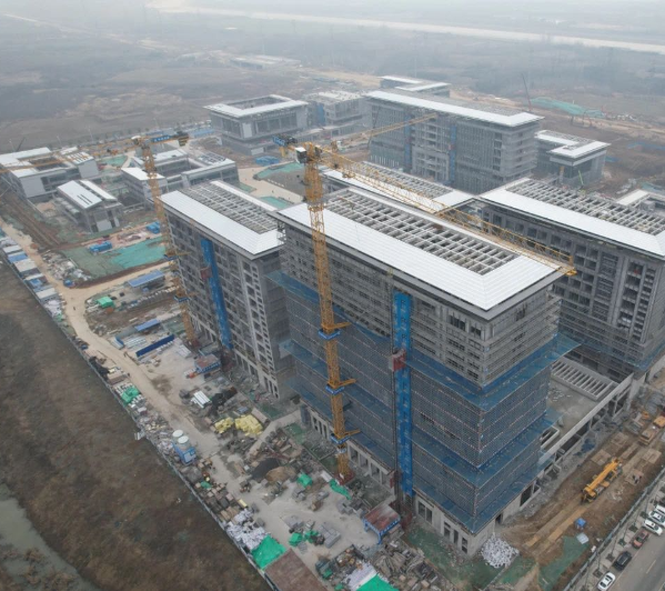 多个重点工程建设进展来了！合肥美术馆项目正在进行室内装饰装修(图6)