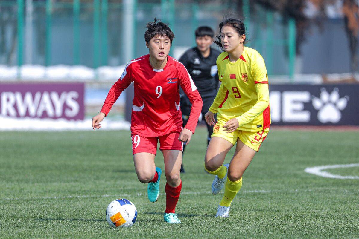 原创             U20亚洲杯-霍悦欣超级世界波救主 中国女足1-1朝鲜