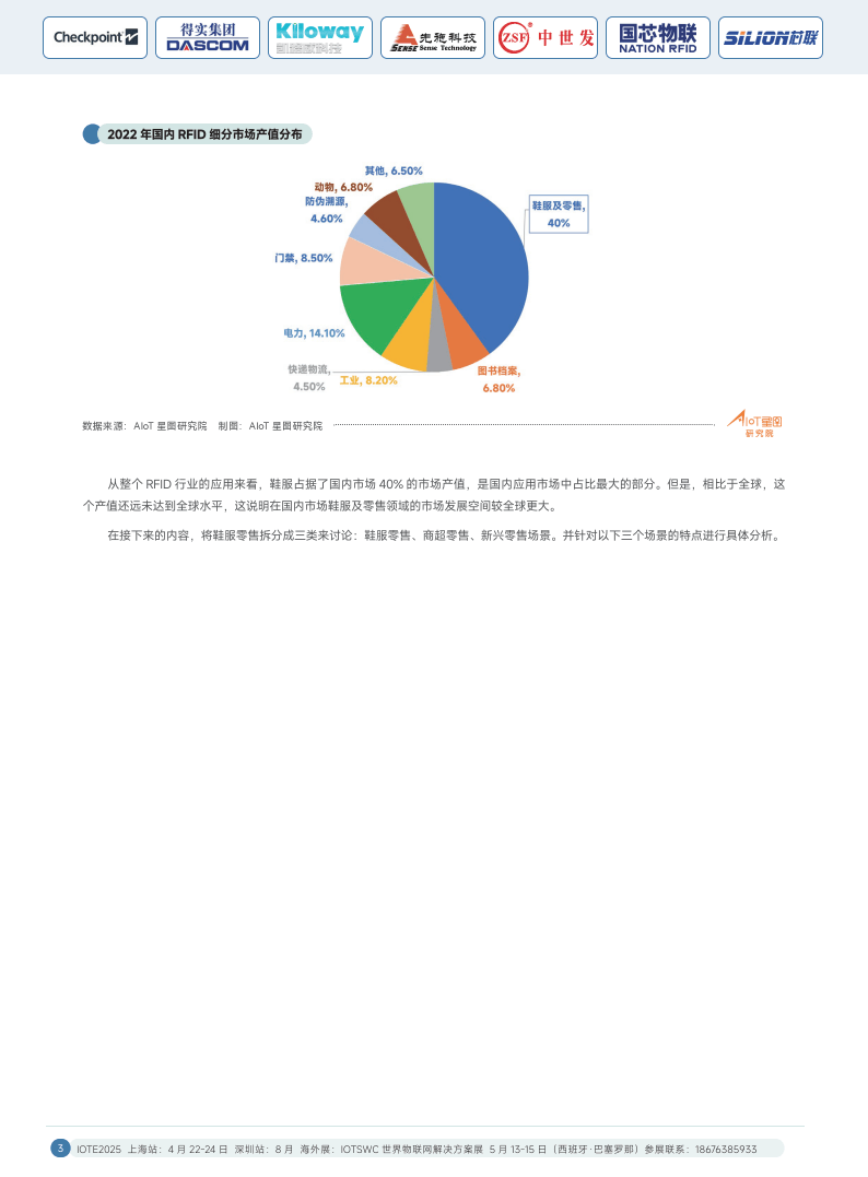 2024中国rfid无源物联网生态报告之鞋服与商超零售应用市场分析报告
