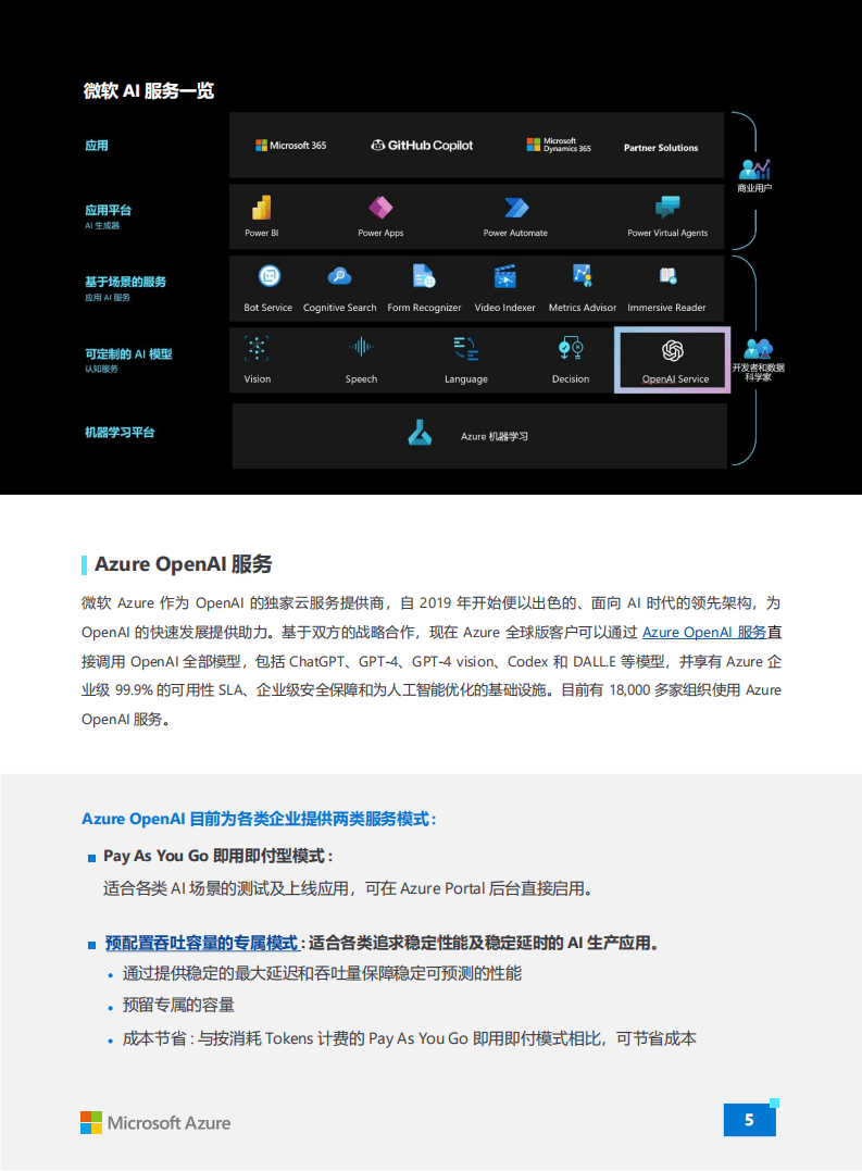 azure openai 生成式人工智能白皮书（2024）