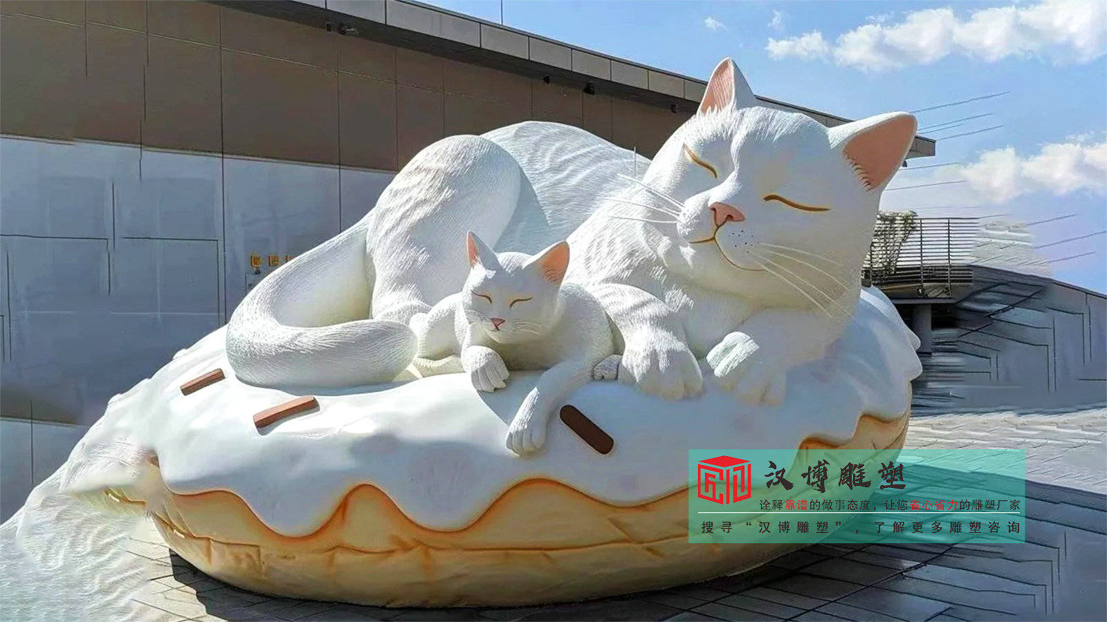 城市广场玻璃钢动物雕塑,雕塑源头工厂的匠心杰作