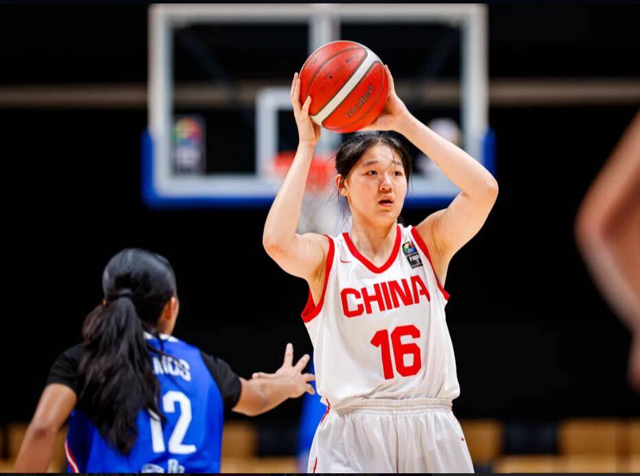 中国U16女篮狂胜菲律宾 半决赛将对阵澳大利亚