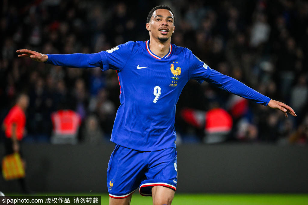 世预赛-姆巴佩2射1传埃基蒂克破门 法国4-0乌克兰出线