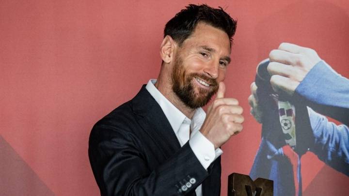 梅西于迈阿密获颁巴萨队史最受喜爱奖 本希望效力一生