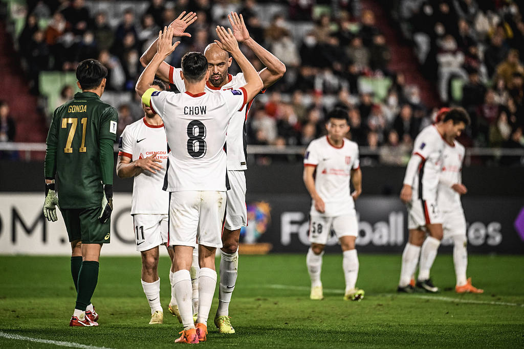 亚冠-武藤嘉纪破门费利佩世界波+点射 蓉城客场2-2憾平神户