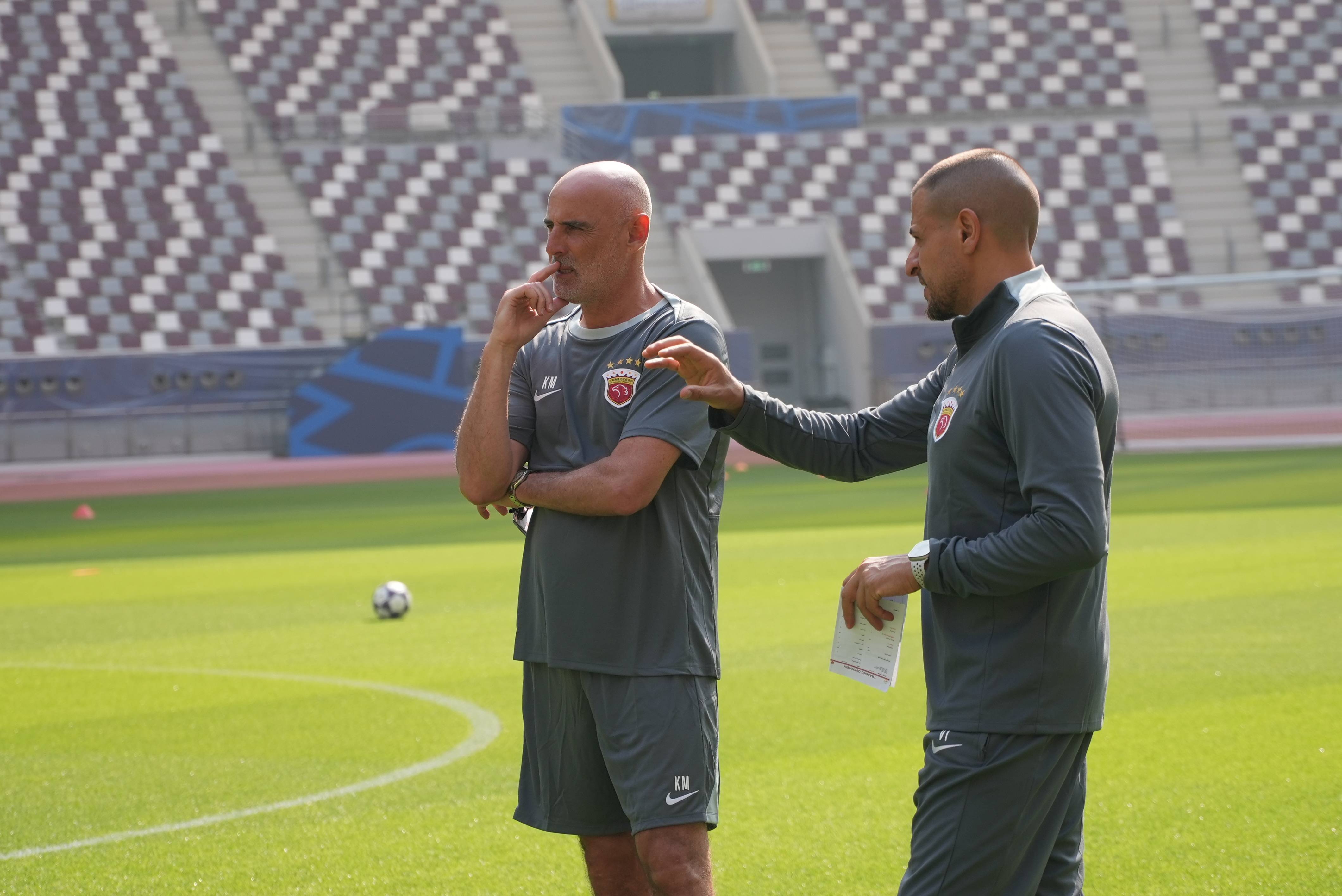 海港多哈开启冬训首堂训练课 新援让·克劳德参与合练(图)