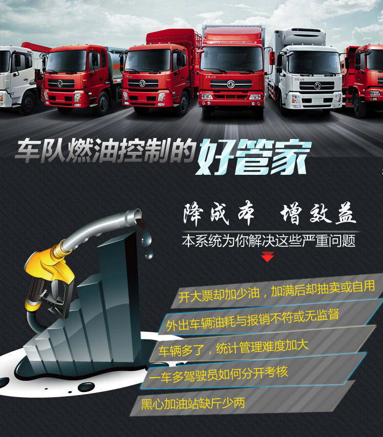 大型燃油车企业管理必备系统 4G 精准定位 + 超声波油耗监测 一站式解决车队管理难题(图1)
