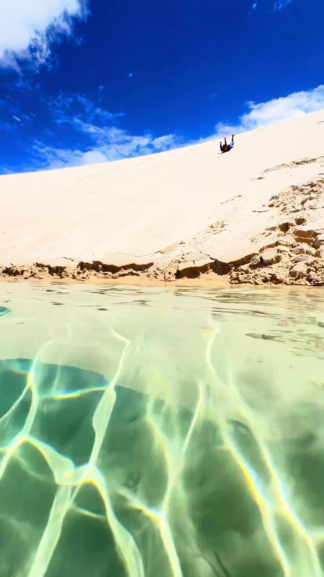 你听过水比沙子还要多的沙漠吗?太神奇了! 旅行大玩家 dc环球风景 千湖沙漠