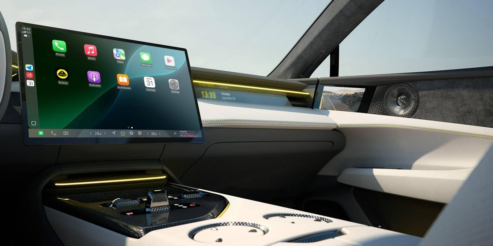 莲花汽车升级 CarPlay 体验：支持空间音频，让音乐在车厢内萦绕