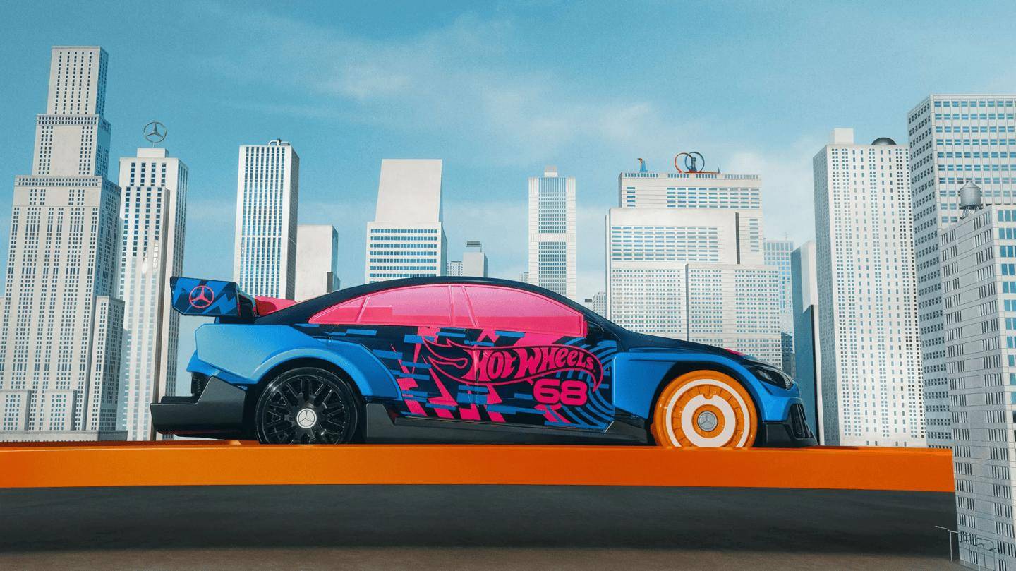 奔驰发布“成年人的玩具”：Hot Wheels 版 CLA 概念车亮相