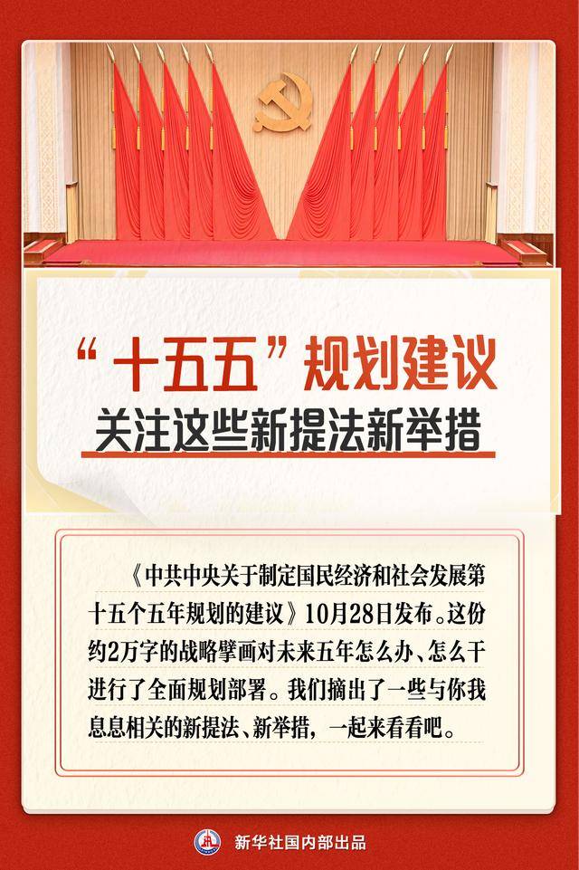 “十五五”规划建议，关注这些新提法新举措