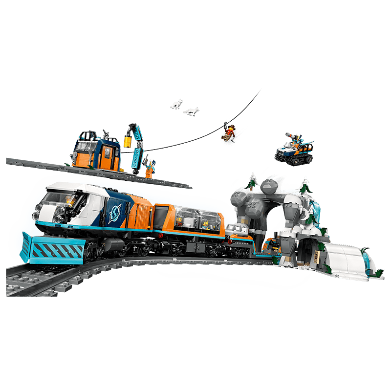 探索极地的乐趣——乐高（LEGO）极地探险特快列车让孩子的梦想起航！