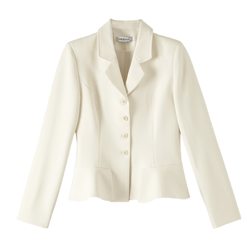 春季时尚新宠——晚白气质千金风西装让你职场魅力倍增(图1)