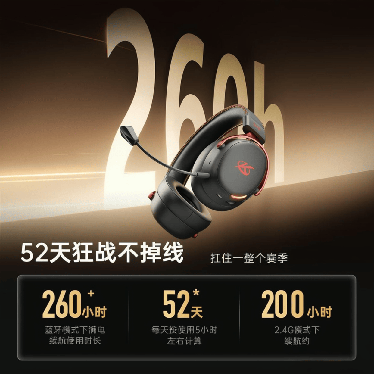 【测评官推荐】游戏耳机品牌全解析：精准定位、超长续航与极致舒适体验(图2)
