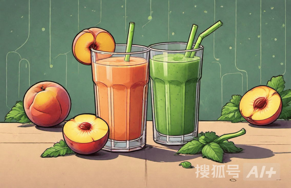 这样也行？（芹菜桃子榨汁）芹菜汁和桃子可以一起吃吗，桃与芹菜能开发出复合果蔬汁饮料吗，研发这样的饮料需要多少钱，饮料，