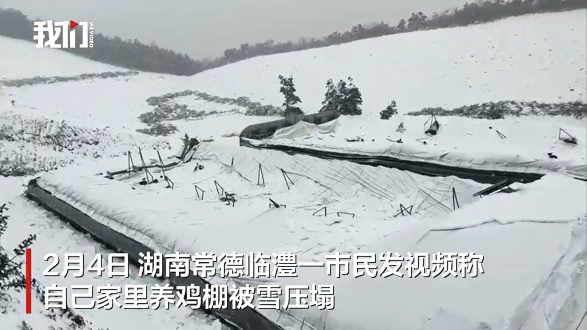 2009年来最强雨雪冰冻来袭 多地发生顶棚垮塌事故 搜狐大视野 搜狐新闻 1028