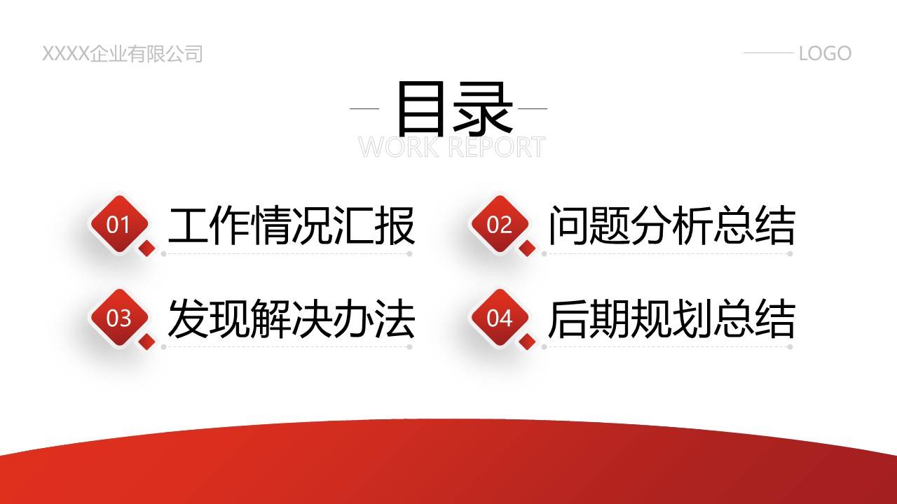 红色商务简约风企划部工作汇报ppt模板-搜狐大视野-搜狐新闻