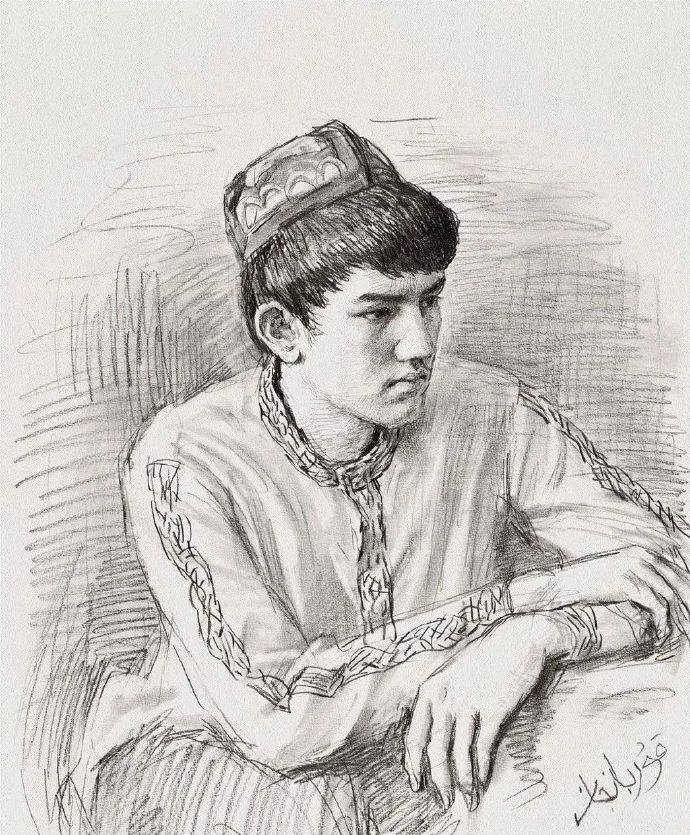 石家庄画室贺羽素描速写绘画作品欣赏