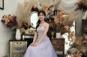 最美星二代！TVB实力男星大女儿近照曝穿紫色礼服被赞似仙女