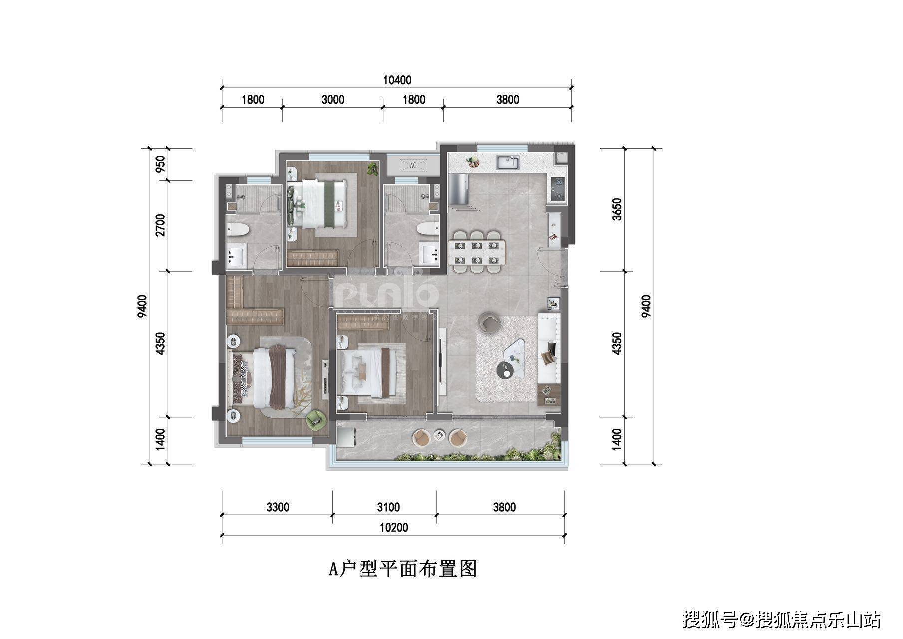 戶型 戶型圖 平面圖 1809_1280