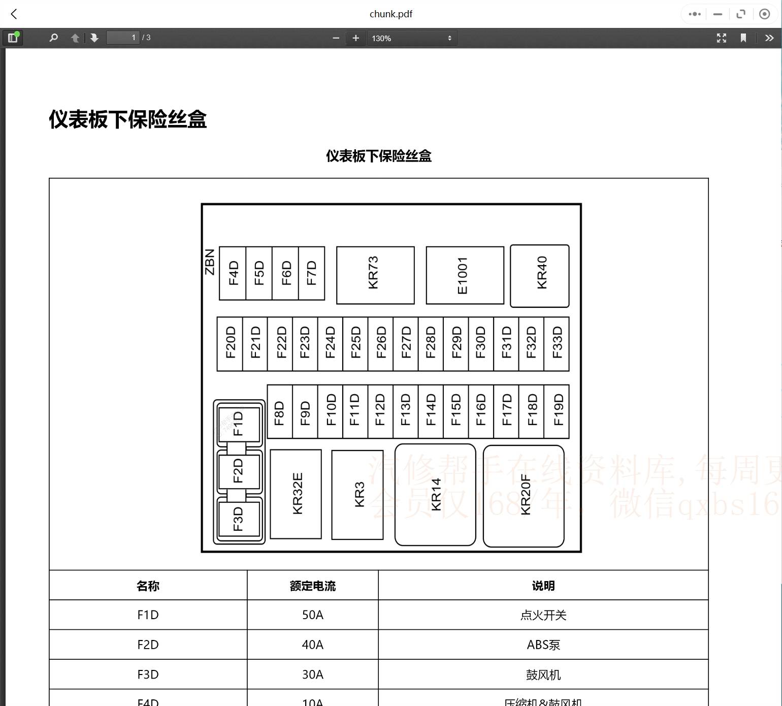 五菱小旋风保险图示图片