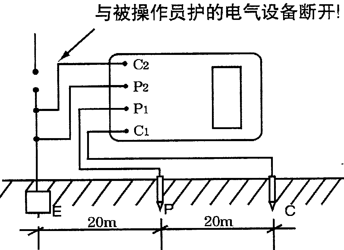 接地电阻测试仪接线方式及操作步骤