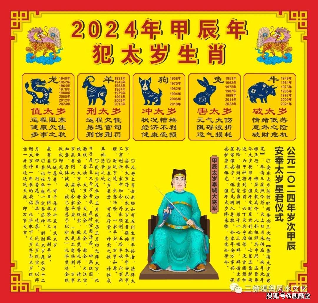 宋韶光2024年龙年运程，龙年运程