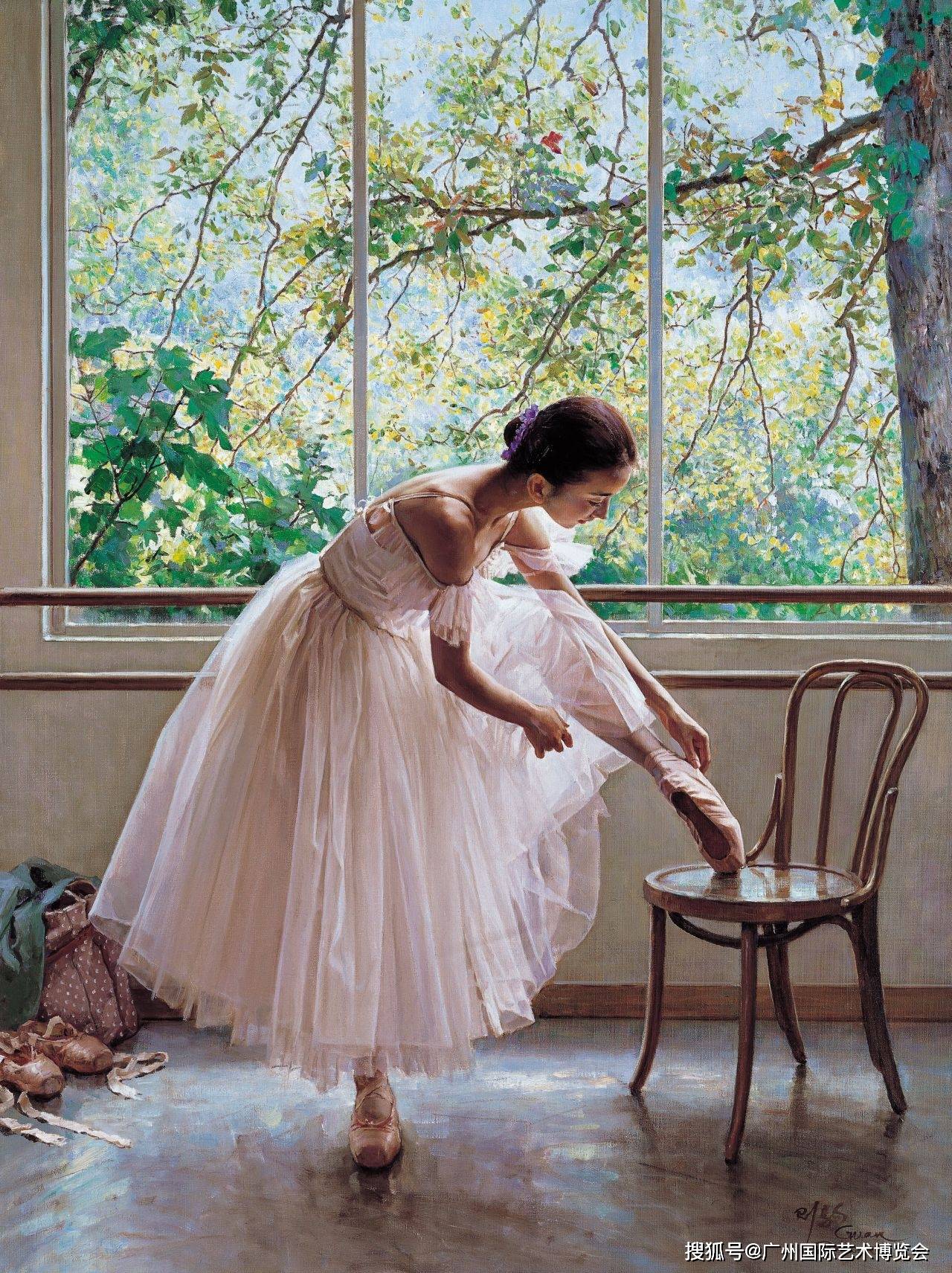 每周艺术家——关则驹_芭蕾舞者_绘画_作品