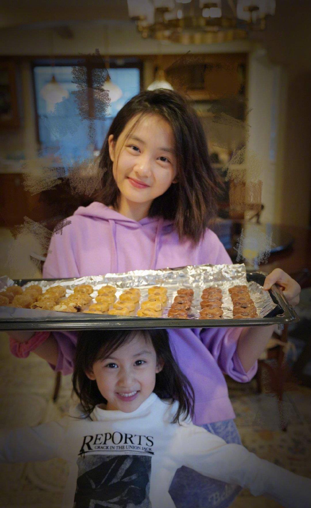 黄磊三胎儿子软萌出镜,长势喜人,黏姐姐像极了跟屁虫_孙莉_孩子_时候