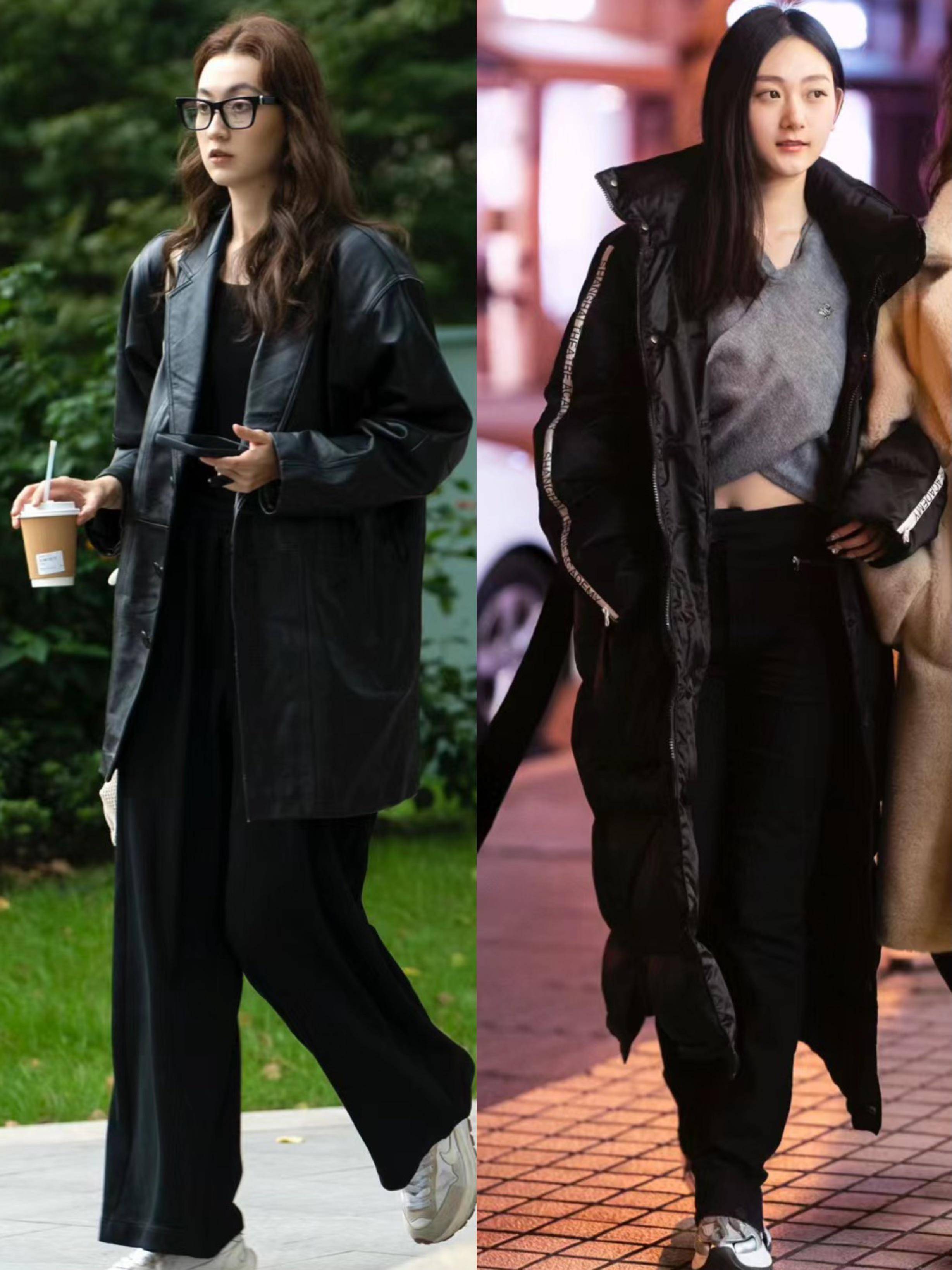 寒冬城市街拍,不用太精致,舒适松弛的穿搭每一套都美美哒!