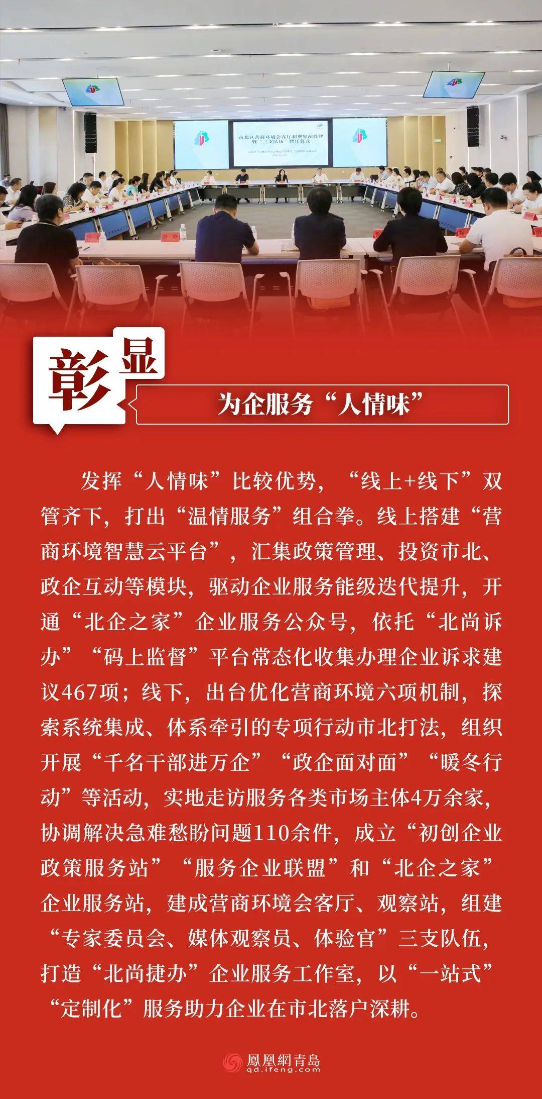 从"营商"到"商赢,市北区2023年优化营商环境十大创新成果_修相科