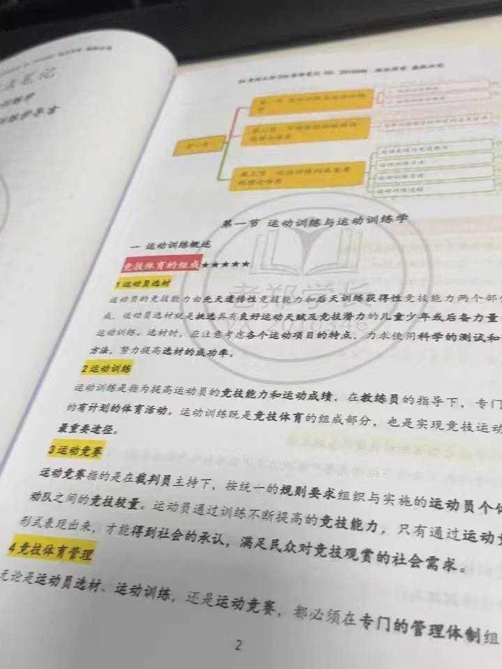 山東財經大學體育綜合346重點筆記資料_運動_訓練_競技