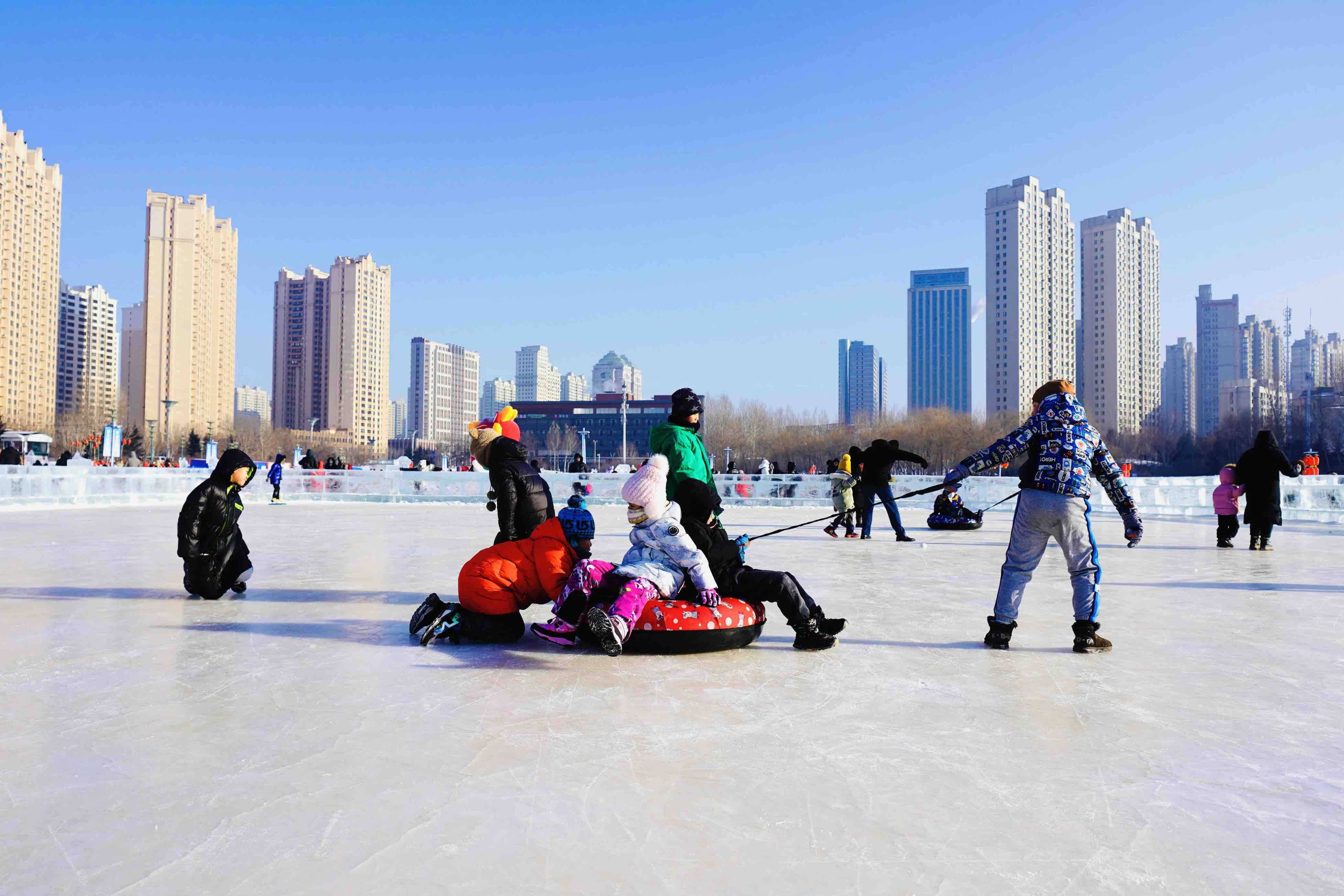 廊坊冰雪乐园图片