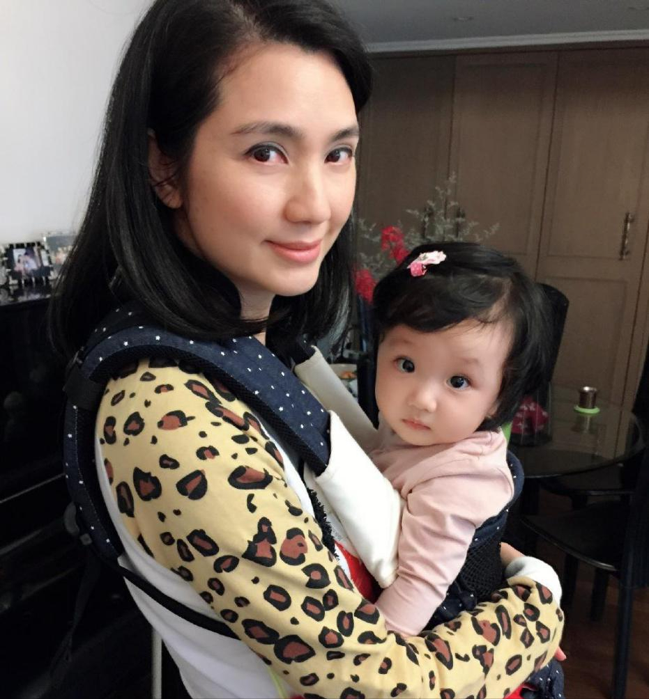 上段感情只生下儿子告终,她再婚高龄生下女儿后,男子却被曝不忠_洪欣