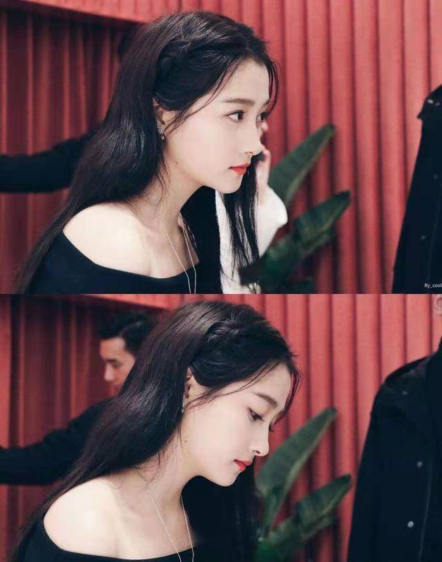 关晓彤做客薇娅直播间,这大长腿太吸睛了_身高_明星_镜头