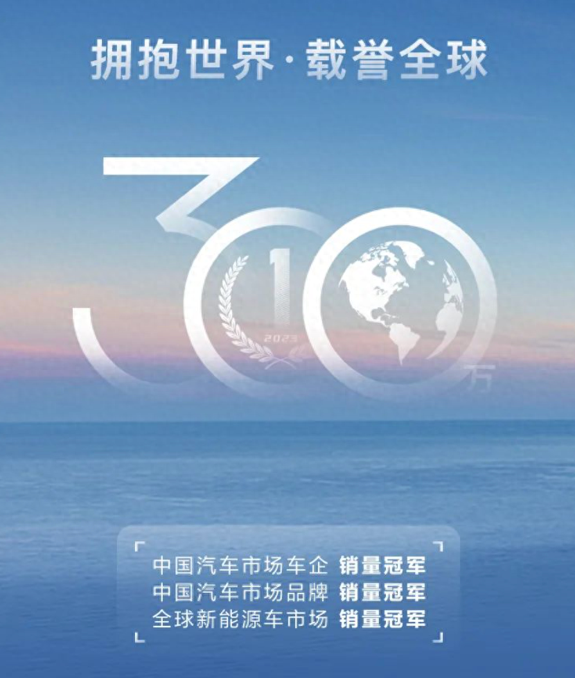 回顧2023年,比亞迪憑藉多款新車型的助力,全年銷量突