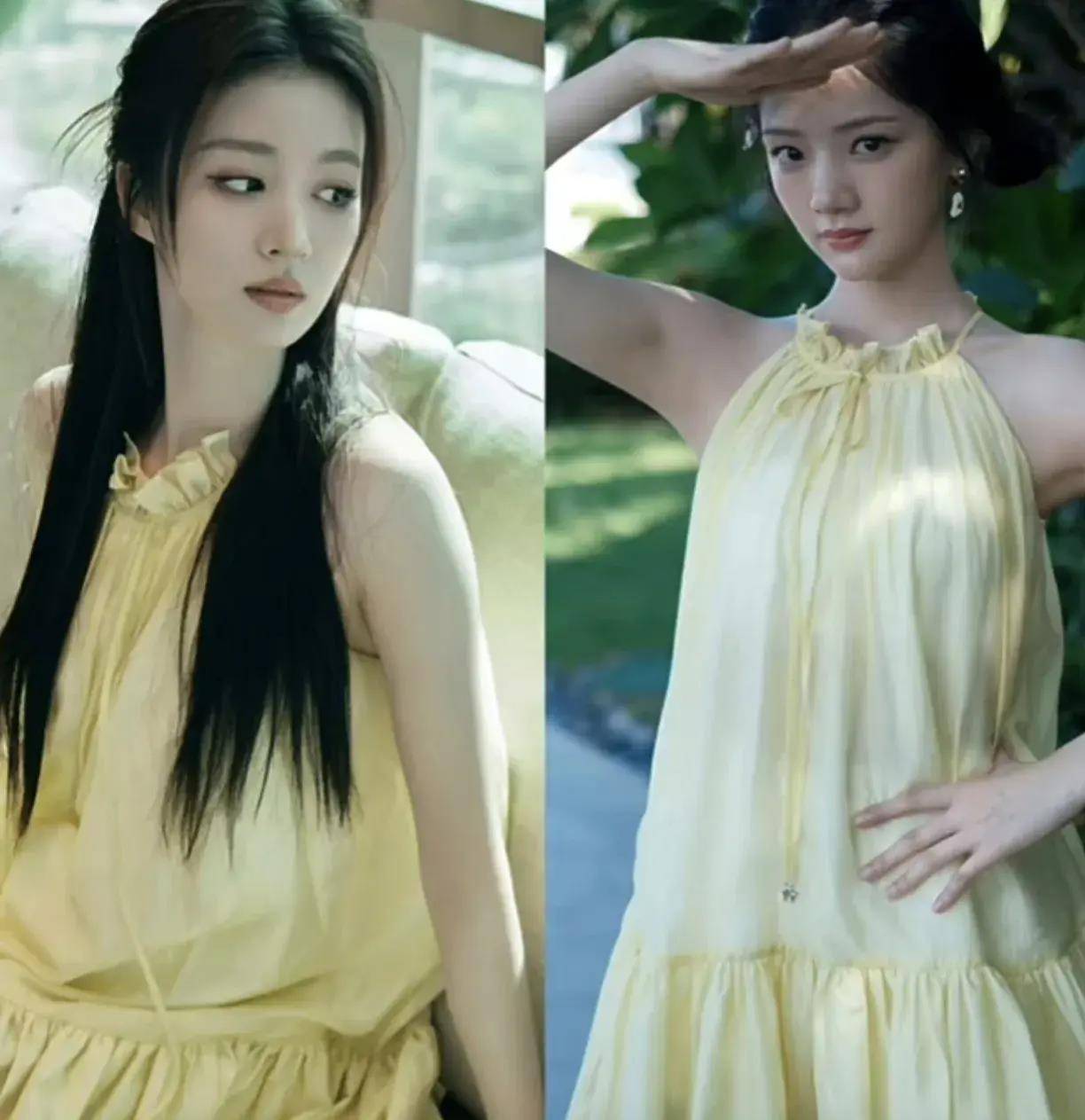 和众多女明星撞衫,还和迪丽热巴林允两次同款_任敏_鞠婧祎_外套