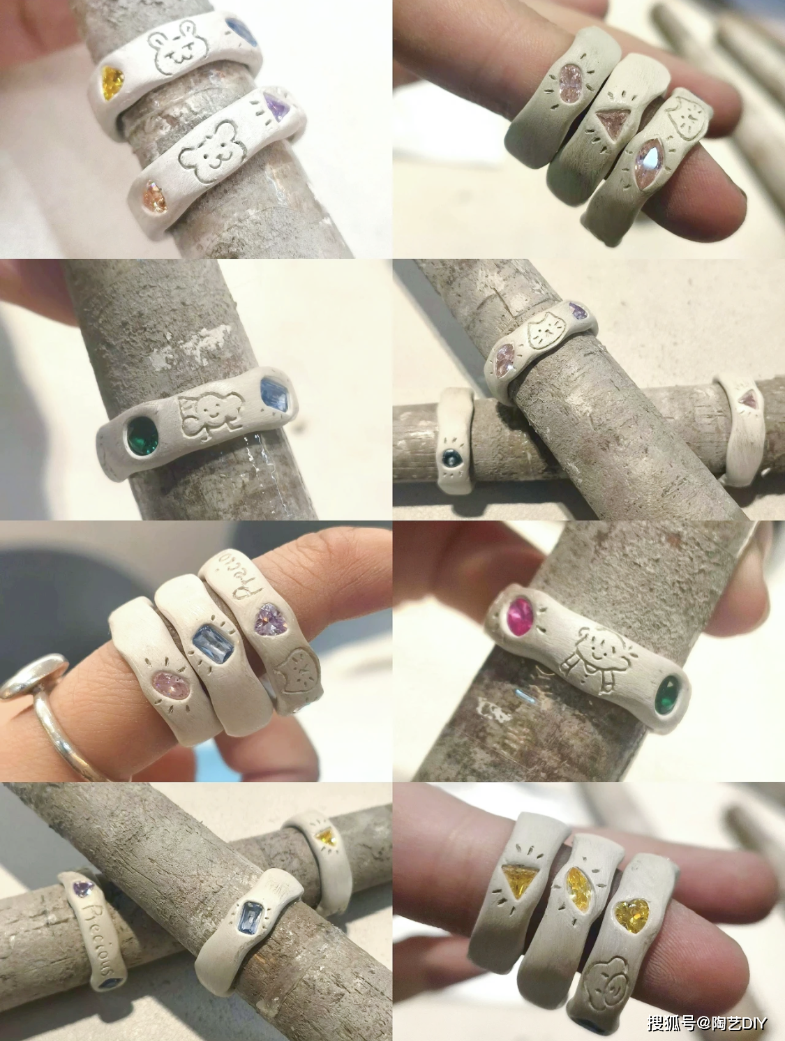 换成它省事又省钱!_粘土_银泥_戒指