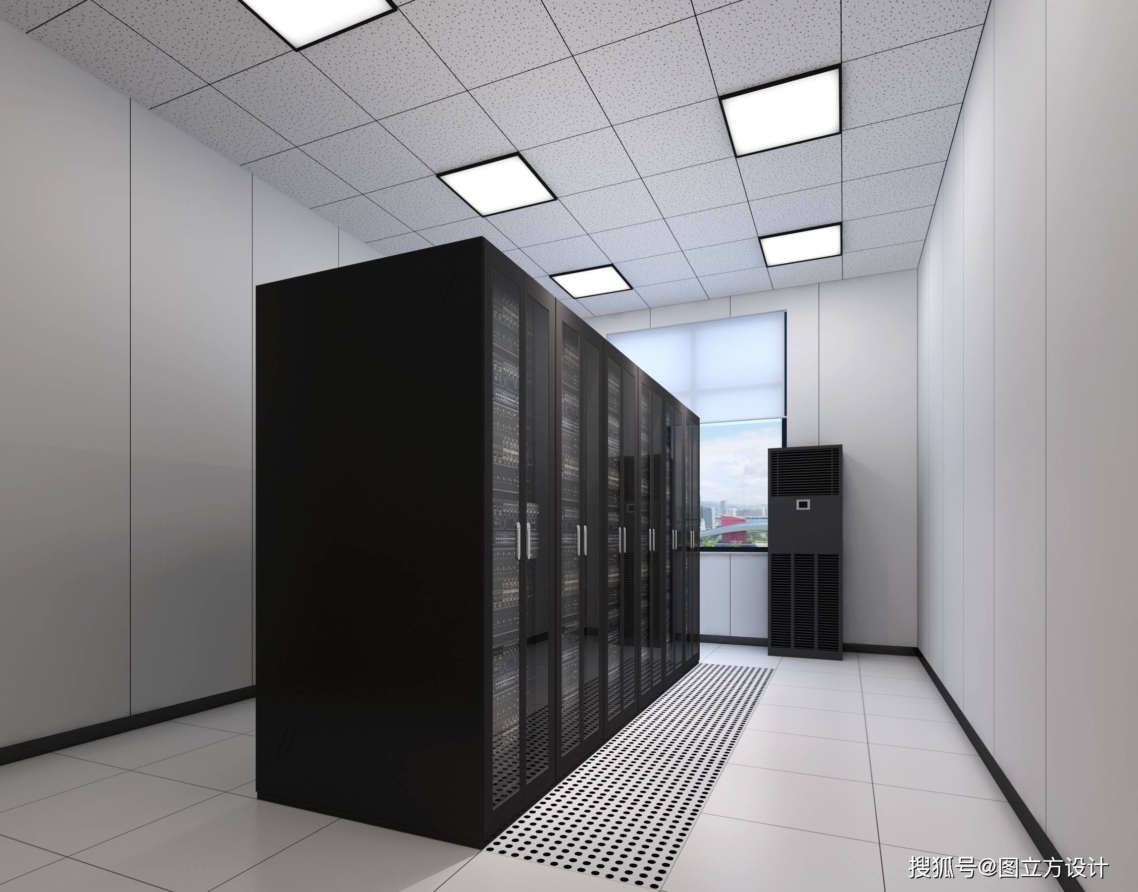idc机房装修效果图教程:一步步教你如何设计高效机房_建设_设备_供电