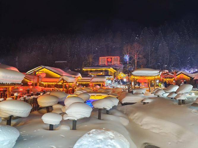 5天4晚小团路线及费用_东北_雪景_冰雪