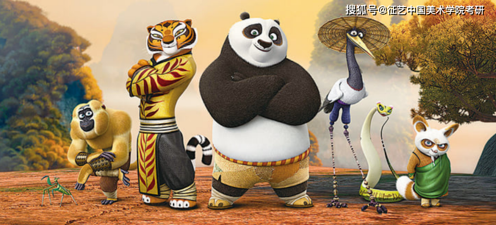 在《功夫熊猫3》中,反派天煞的设定也很独特,反派是个练气功的,角色