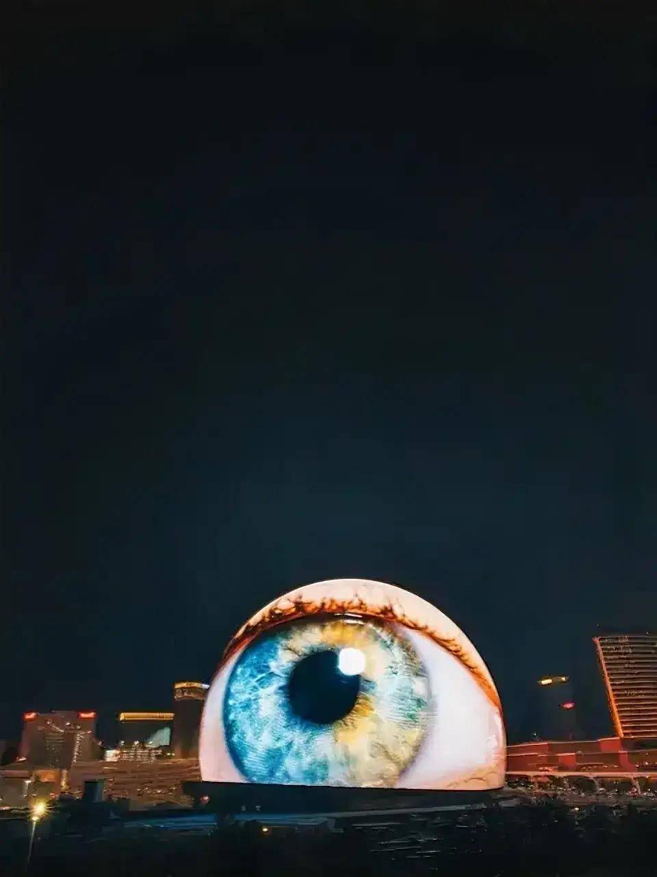 谁的大眼睛,明亮又闪烁?_拉斯维加斯_眼球_球形