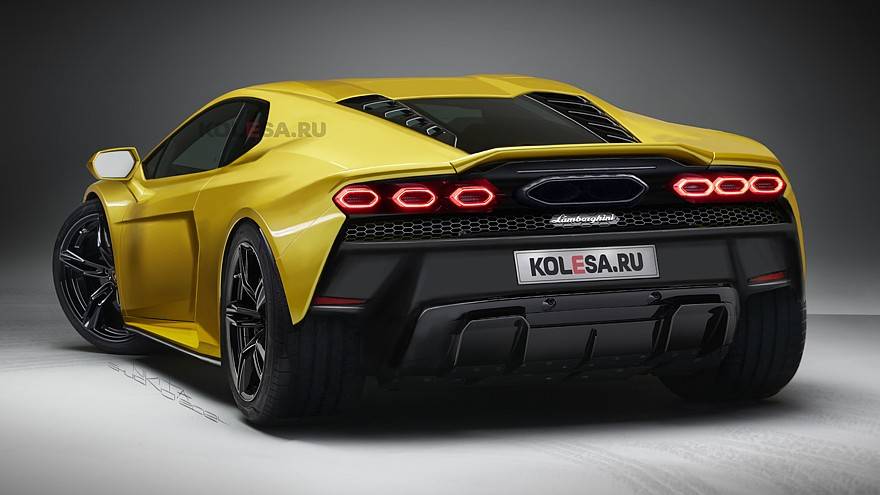 兰博基尼huracan后继车型可能长这样,配v8混动 有望2024年推出_搜狐