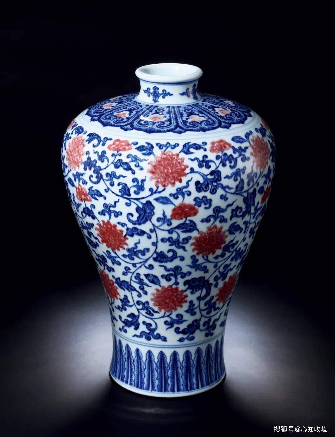 聊聊青花釉里红瓷器真品图片及成交价格_lot_乾隆_cm