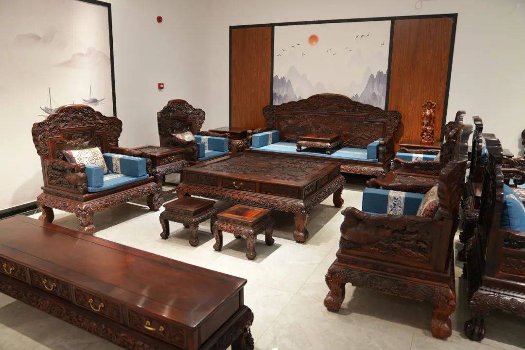 臻匠红木家具之客厅系列_沙发_黄檀_紫檀