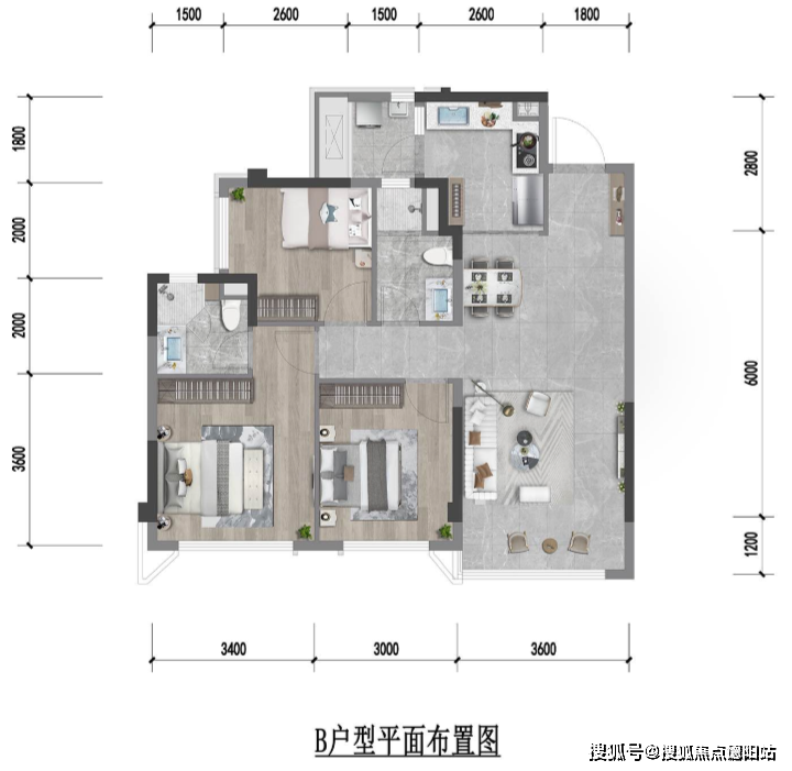 戶型 戶型圖 平面圖 720_701