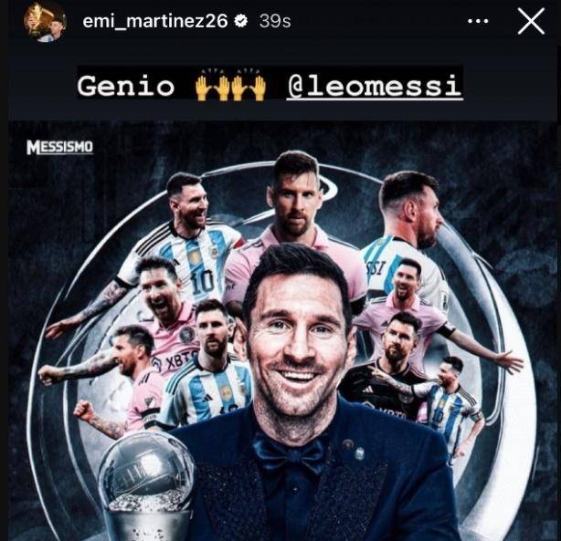 梅西荣耀之夜:巴萨官方盛赞,头号梅吹祝贺_哈兰德_国际足联_阿根廷