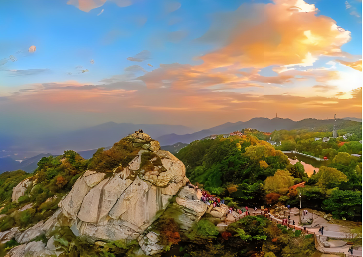 西河景区西河景区以其秀美的山水风光和丰富的生态环境闻名,适合生态