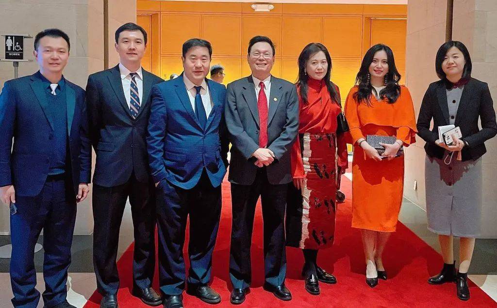 美中经济文化协会领导团队出席中美建交45周年纪念活动_谢锋_卫高荣